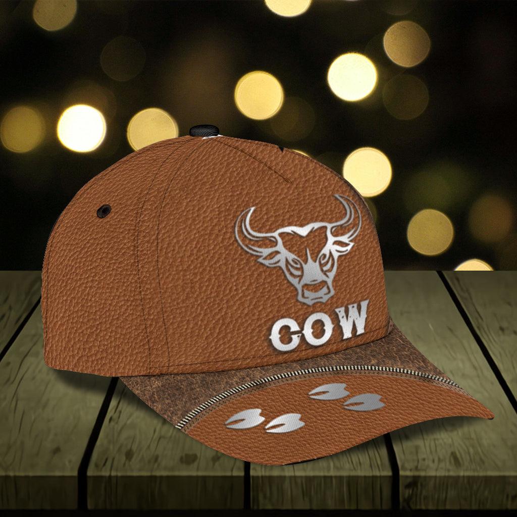 Cow Classic Cap, Gift for Farmers, Cow Lovers, Chicken Lovers Trucker Hats Custom Hats Gifts For Men & Women