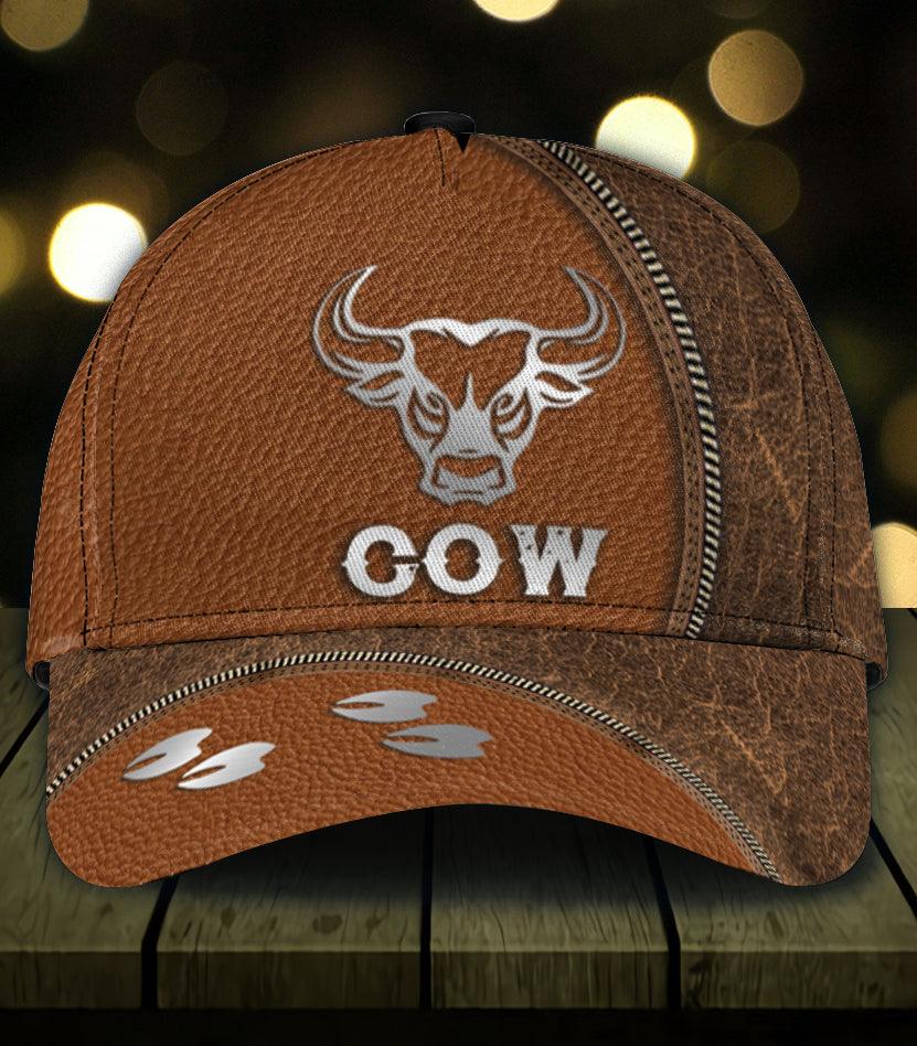 Cow Classic Cap, Gift for Farmers, Cow Lovers, Chicken Lovers Trucker Hats Custom Hats Gifts For Men & Women