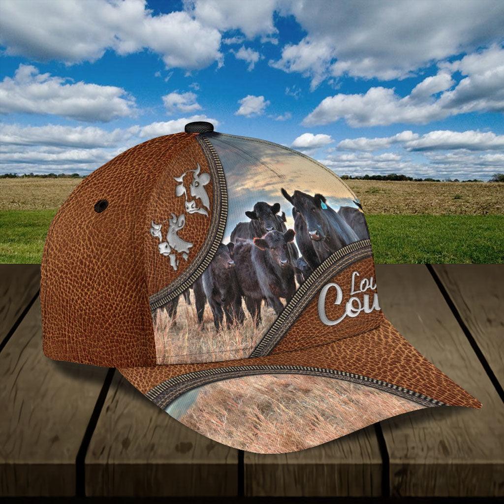 Cow Classic Cap, Gift for Farmers, Cow Lovers, Chicken Lovers Trucker Hats Custom Hats Gifts For Men & Women