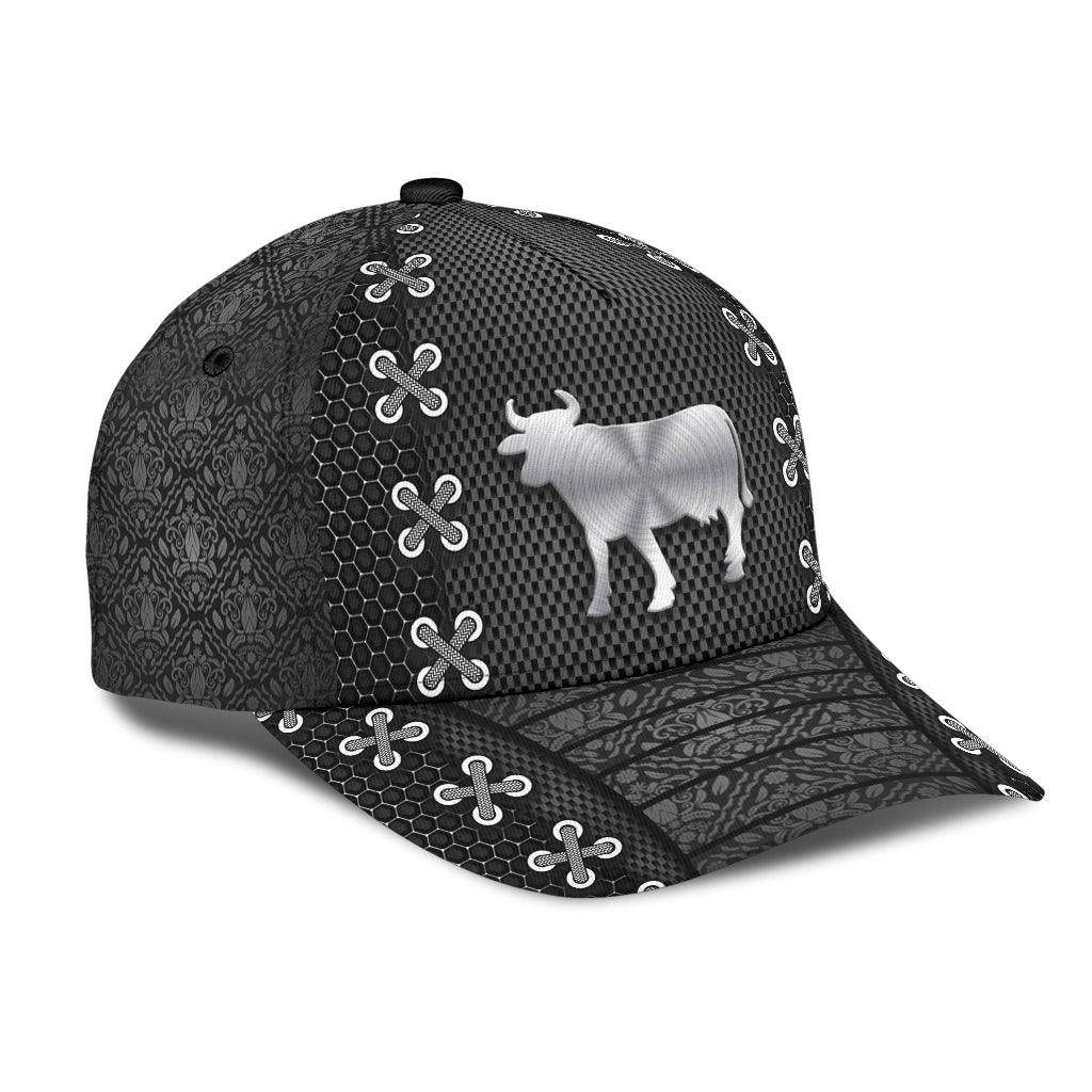 Cow Classic Cap, Gift for Farmers, Cow Lovers, Chicken Lovers Trucker Hats Custom Hats Gifts For Men & Women