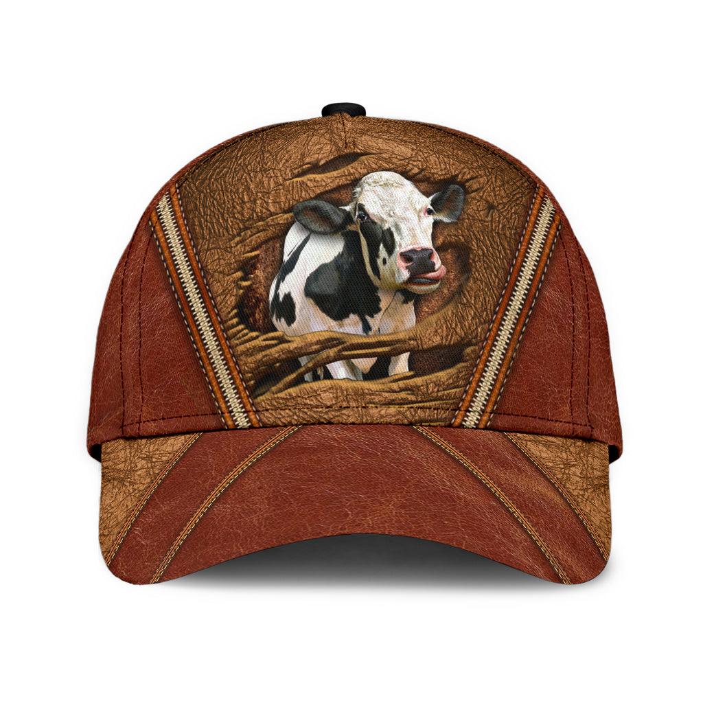 Cow Classic Cap, Gift for Farmers, Cow Lovers, Chicken Lovers Trucker Hats Custom Hats Gifts For Men & Women