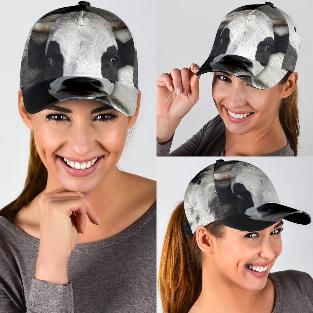 Cow Classic Cap, Gift for Farmers, Cow Lovers, Chicken Lovers Trucker Hats Custom Hats Gifts For Men & Women