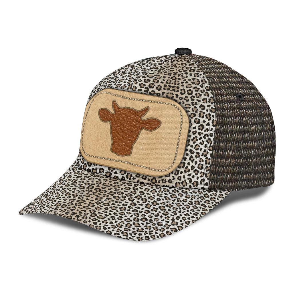 Cow Classic Cap, Gift for Farmers, Cow Lovers, Chicken Lovers Trucker Hats Custom Hats Gifts For Men & Women