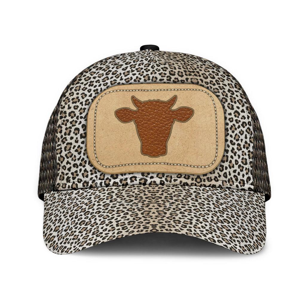 Cow Classic Cap, Gift for Farmers, Cow Lovers, Chicken Lovers Trucker Hats Custom Hats Gifts For Men & Women