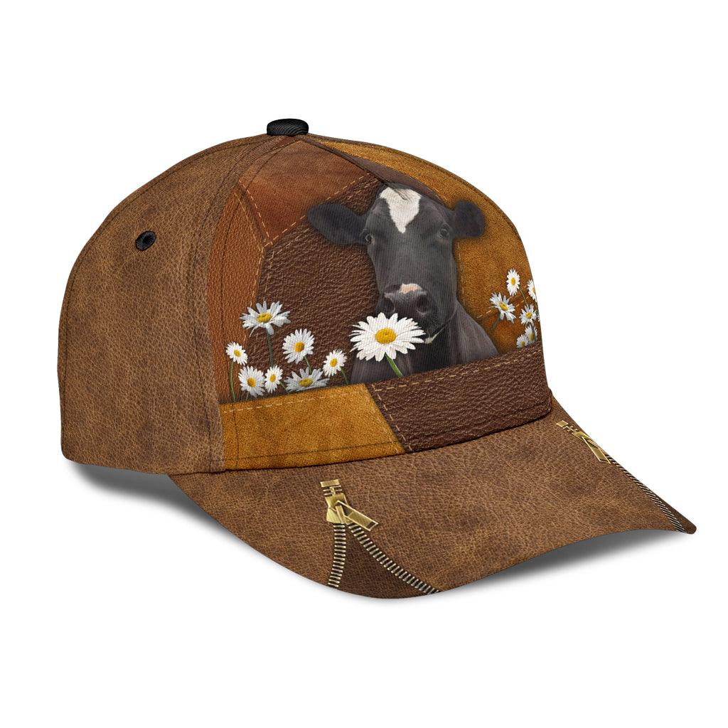 Cow Classic Cap, Gift for Farmers, Cow Lovers, Chicken Lovers Trucker Hats Custom Hats Gifts For Men & Women