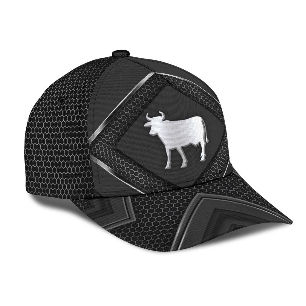 Cow Classic Cap, Gift for Farmers, Cow Lovers, Chicken Lovers Trucker Hats Custom Hats Gifts For Men & Women