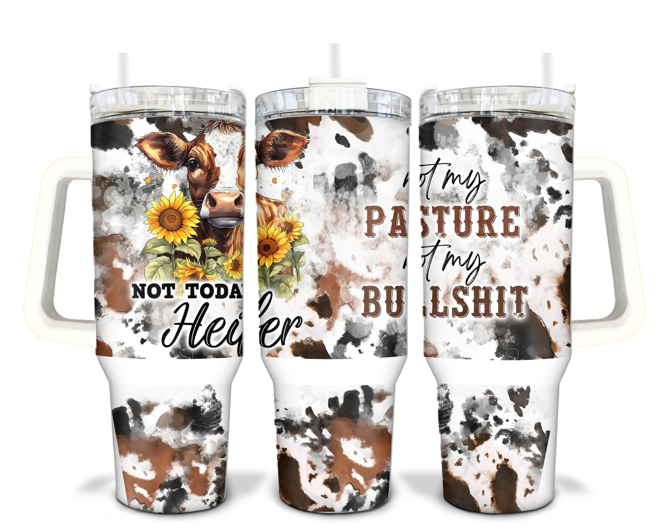 Cow Heifer Custom Stanley Cup 40 oz 30 oz Tumbler With HandleTVC2301911