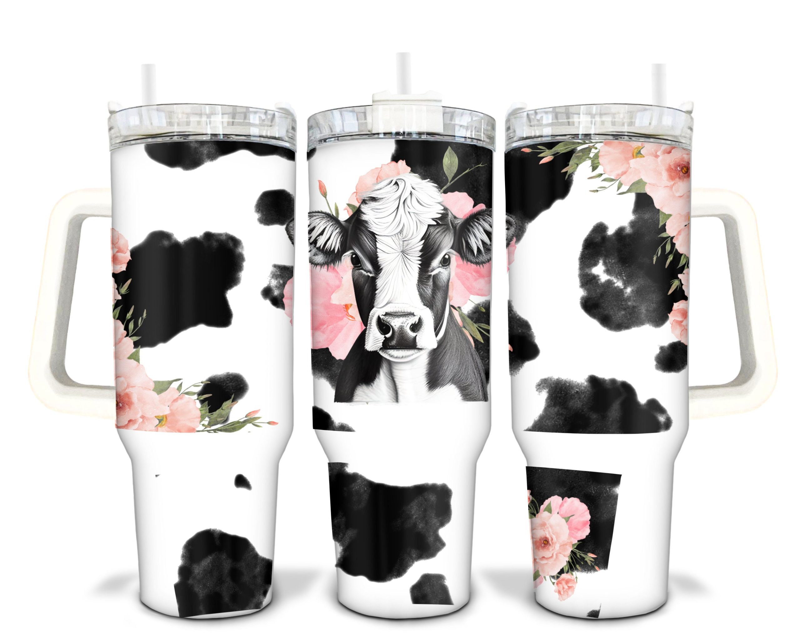 Cow Print Custom Stanley Cup 40 oz 30 oz Tumbler With HandleTVC2301906
