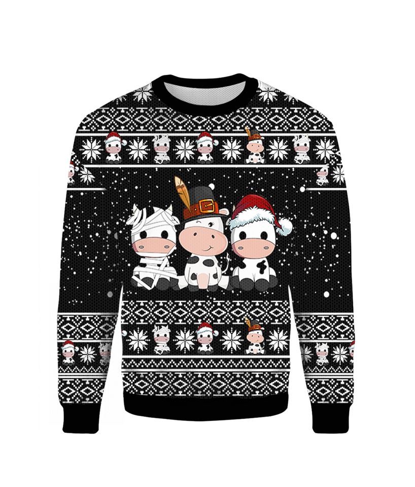 Cows Ugly Sweaters,Cows Ugly Xmas Christmas Sweater