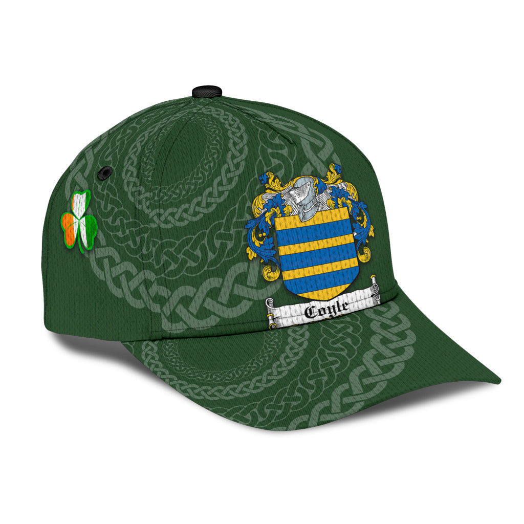 Coyle Coat Of Arms - Irish Family Crest St Patrick's Day Hat Classic Cap Trucker Hats Custom Hats Gifts For Men & Women