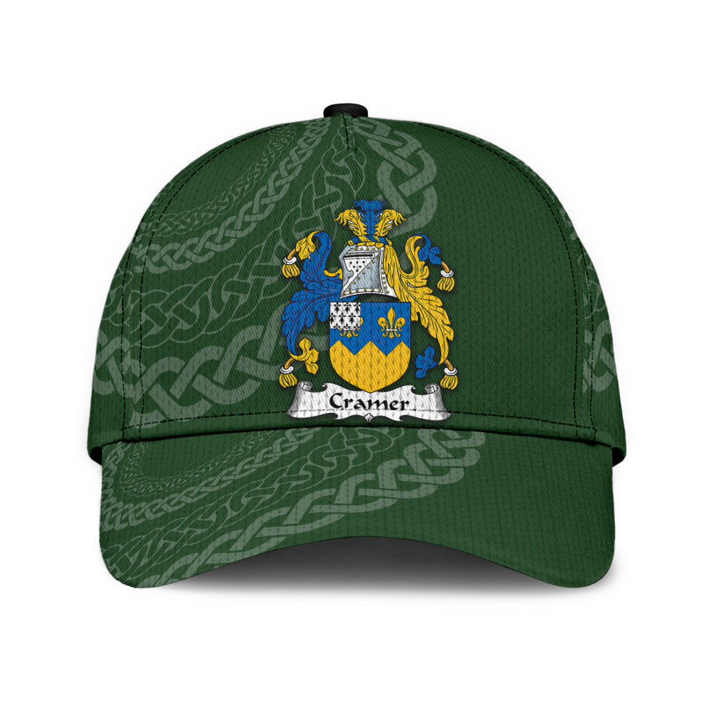 Cramer Coat Of Arms - Irish Family Crest St Patrick's Day Hat Classic Cap Trucker Hats Custom Hats Gifts For Men & Women