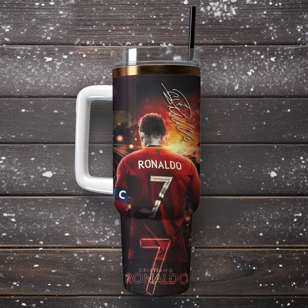 Cristiano Ronaldo CR7 Sport Custom Stanley Cup 40 oz 30 oz Tumbler With HandleTVC2301404 - Image 4