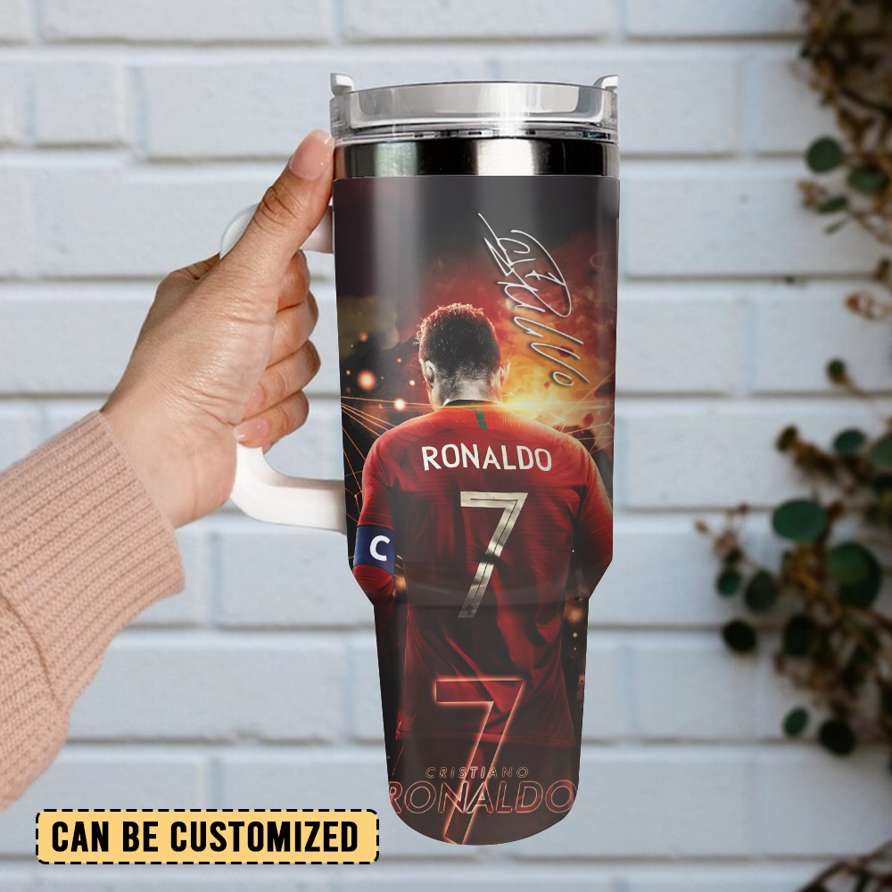 Cristiano Ronaldo CR7 Sport Custom Stanley Cup 40 oz 30 oz Tumbler With HandleTVC2301404 - Image 3