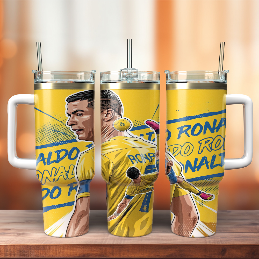 Cristiano Ronaldo CR7 Sports Custom Stanley Cup 40 oz 30 oz Tumbler With HandleTVC2301415