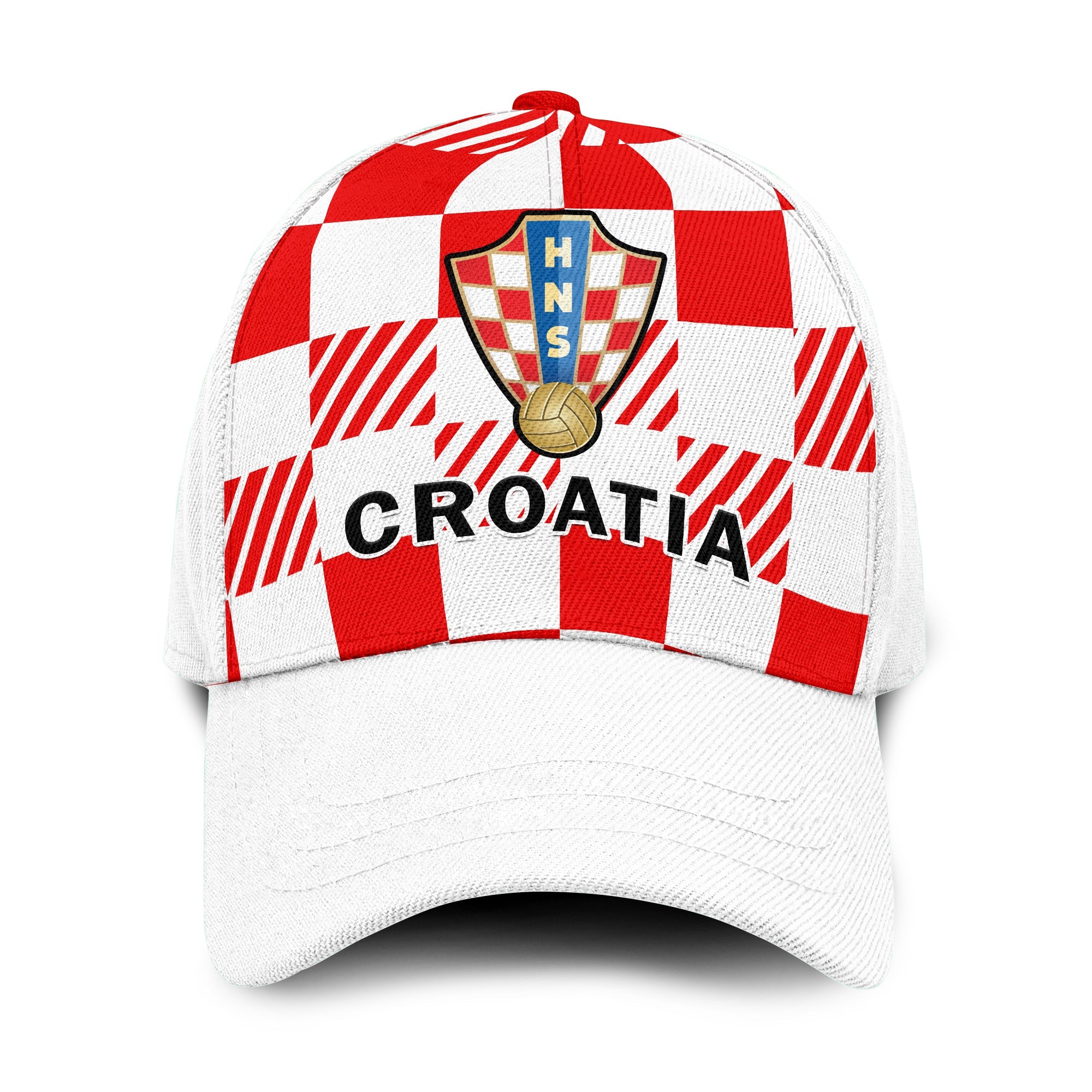 Croatia Football Classic Cap Checkerboard World Cup 2022 Ver.03 LT14 Trucker Hats Custom Hats Gifts For Men & Women