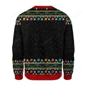 Crochet Keep My Hand Ugly Christmas Sweater Adult 3D Funny Matching for family
