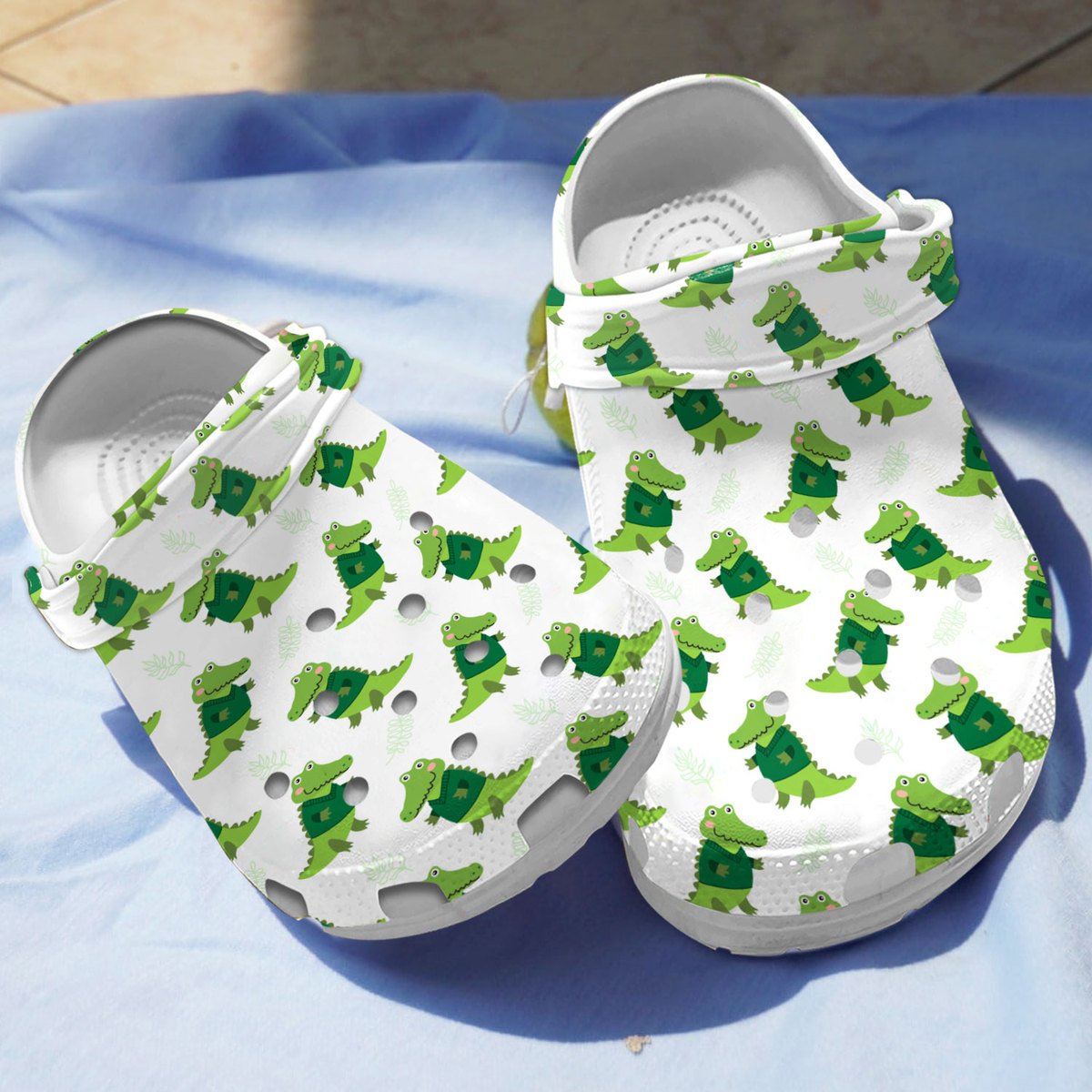 Crocodile Animal Crocs Crocband Clogs Shoes Comfortable For Men Women and Kids