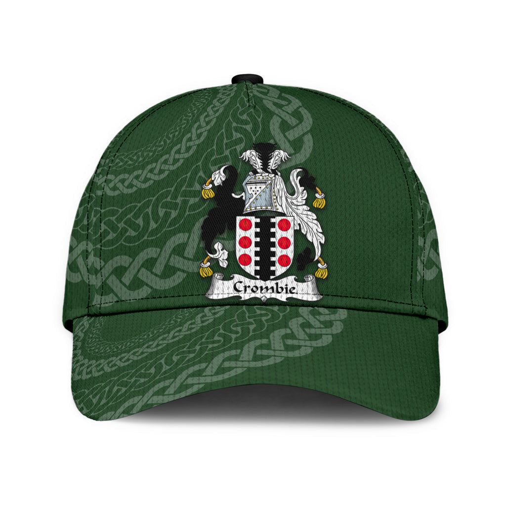 Crombie Coat Of Arms - Irish Family Crest St Patrick's Day Hat Classic Cap Trucker Hats Custom Hats Gifts For Men & Women