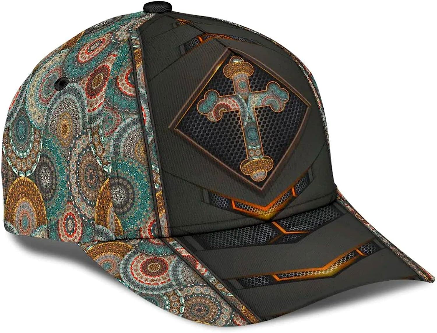 Cross Baseball Cap - Christian Hats for Men and Women Trucker Hats Custom Hats Gifts For Men & Women