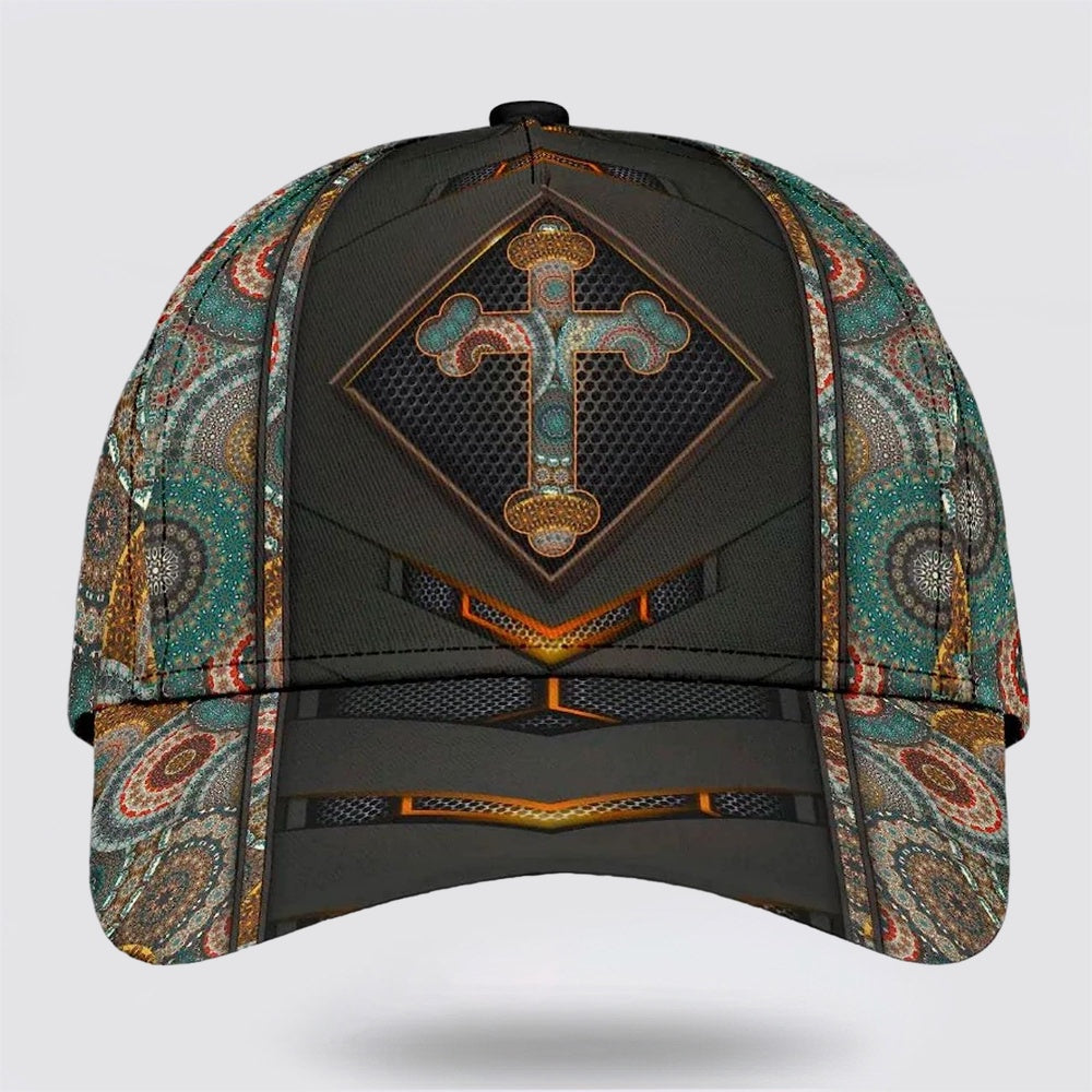 Cross Baseball Cap - Christian Hats for Men and Women Trucker Hats Custom Hats Gifts For Men & Women