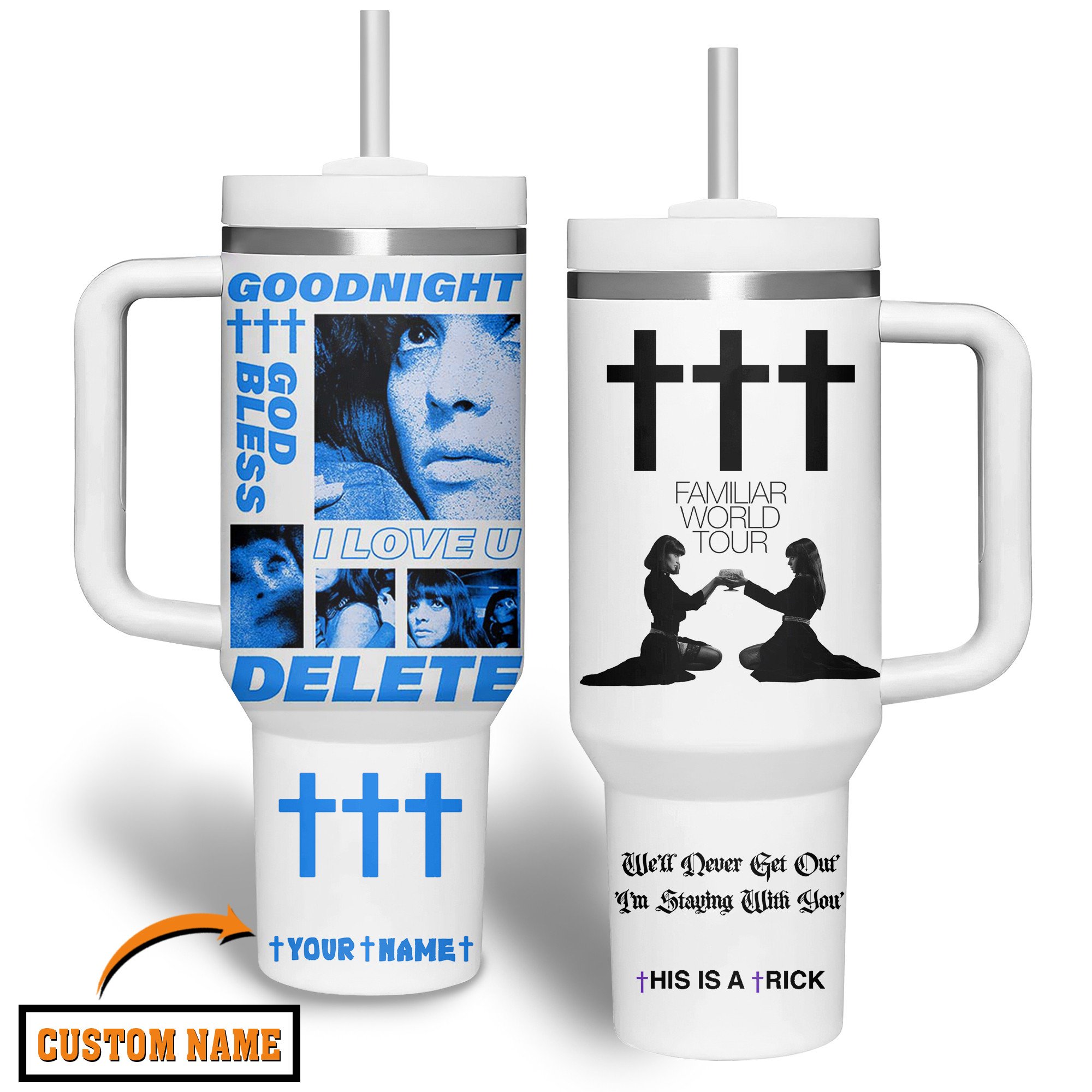 Crosses Music Custom Stanley Cup 40 oz 30 oz Tumbler With HandleTVC2301684