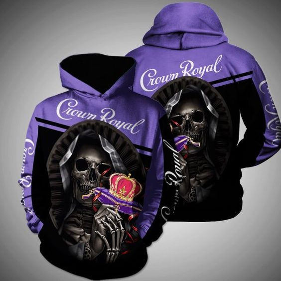 Crown Royal 3D All Over Print Hoodie, Zip Hoodie