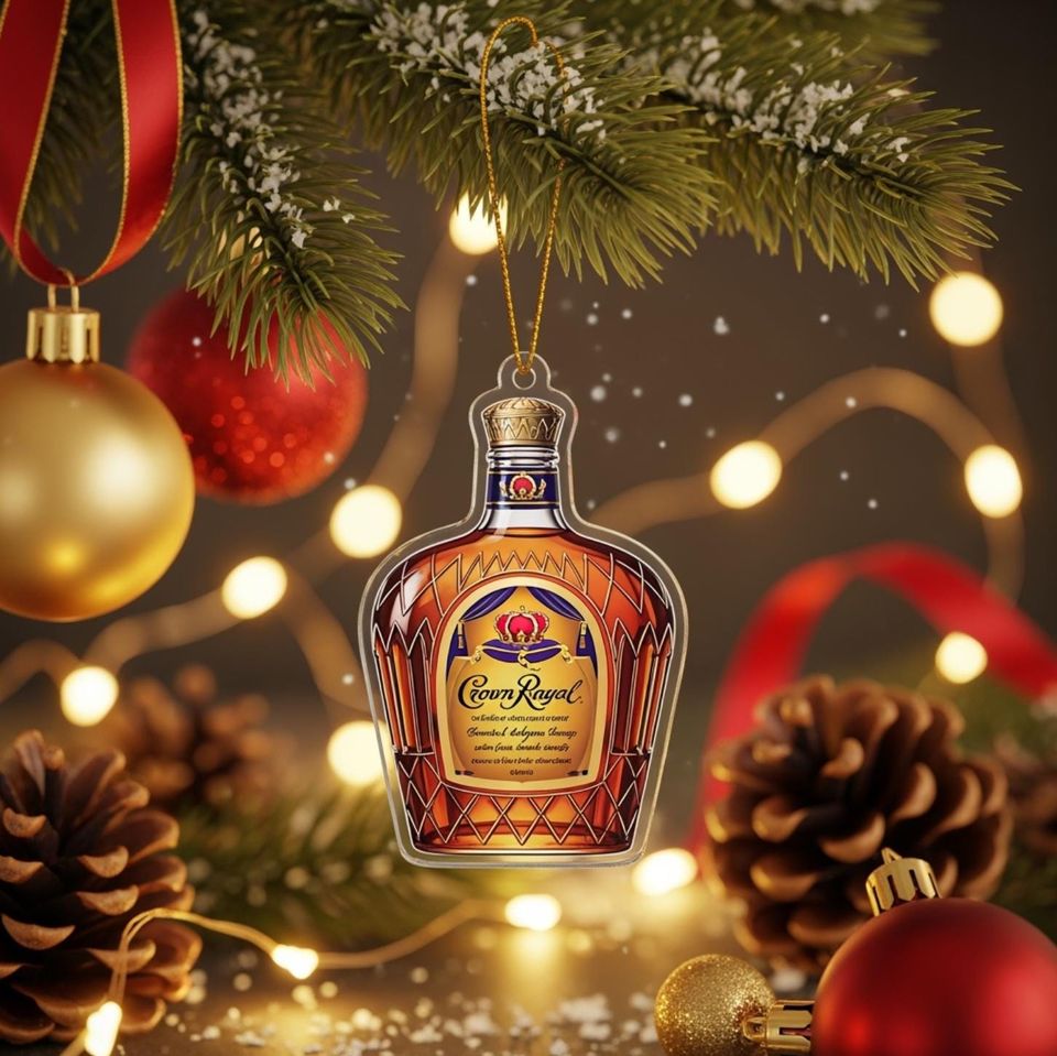 Crown Royal 86th Anniversary Advent Calendar blind box 2025, 24 Days of Whisky Gift Box, Premium Whiskey Advent Calendar 2D Arcylic Ornament Decor Set - Image 3