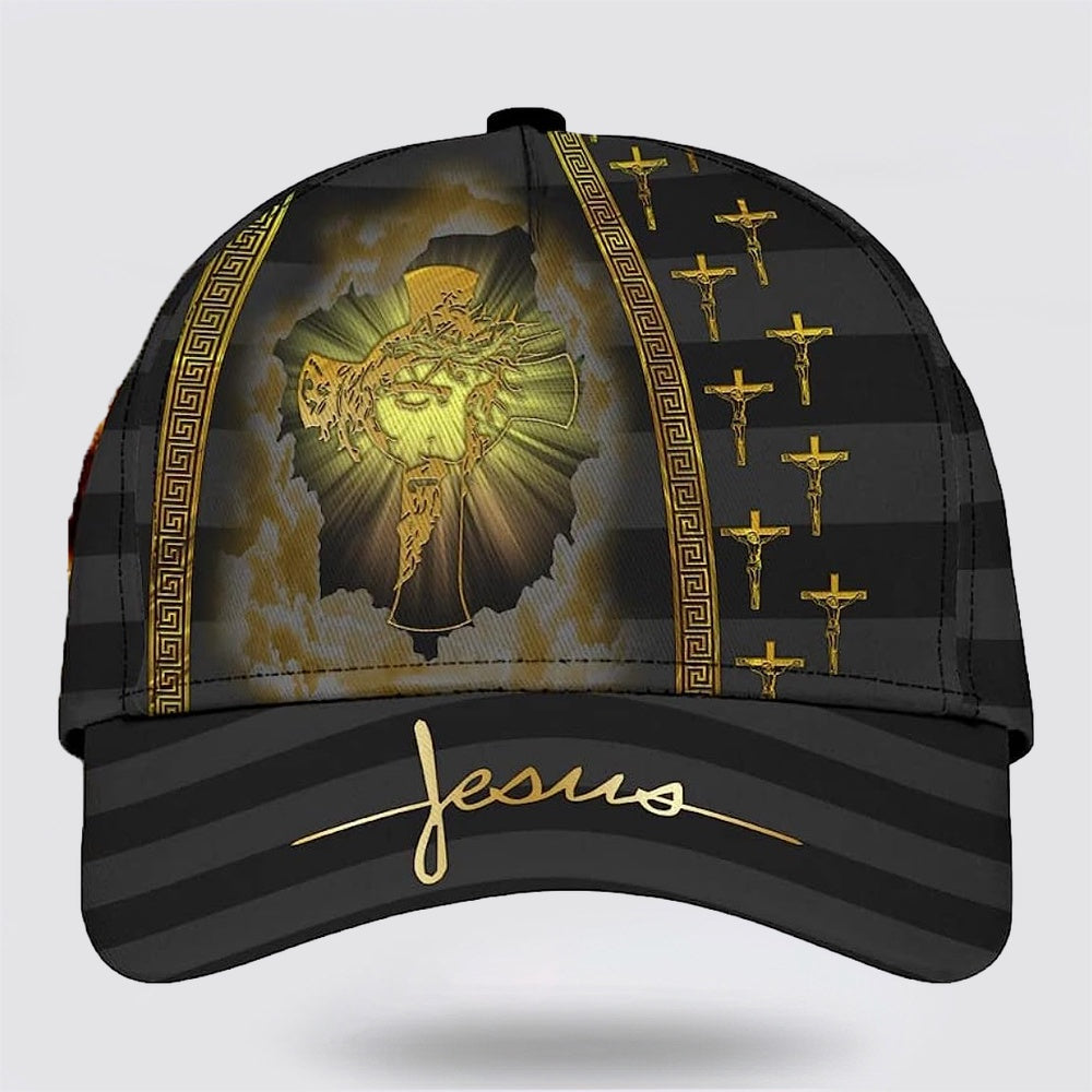 Crucifixion Of Jesus Baseball Cap - Christian Hats for Men and Women Trucker Hats Custom Hats Gifts For Men & Women