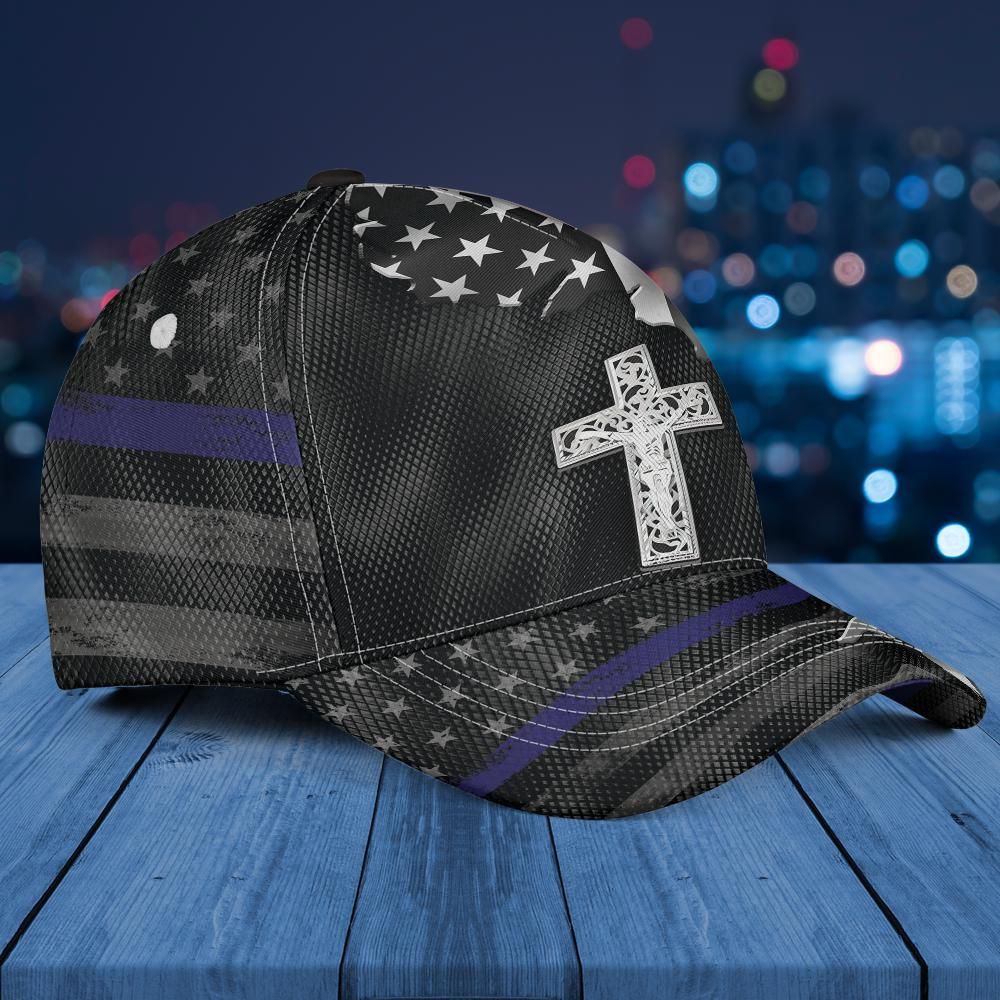 Crucifixion Of Jesus Cross Baseball Cap - Christian Hats for Men and Women Trucker Hats Custom Hats Gifts For Men & Women