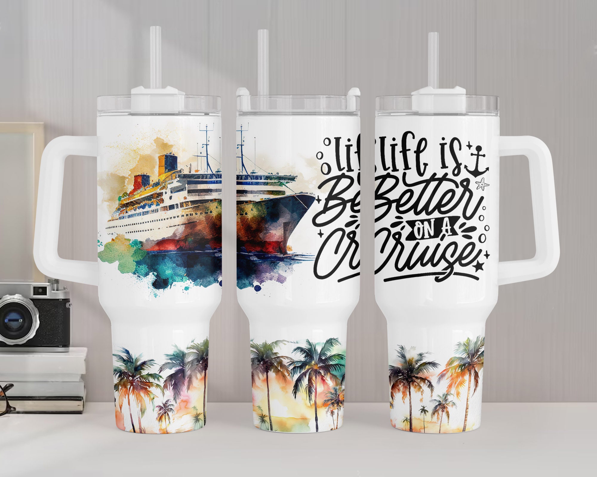 Cruise Trip Custom Stanley Cup 40 oz 30 oz Tumbler With HandleTVC2301957