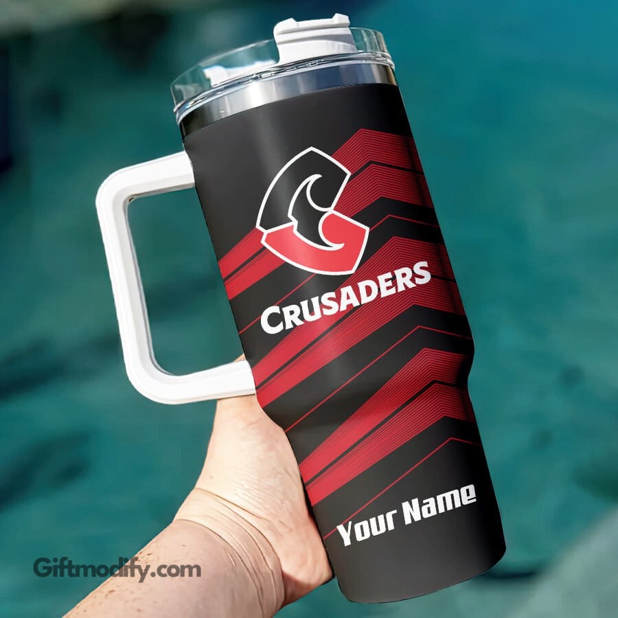 Crusaders Super Rugby Custom Stanley Cup 40 oz 30 oz Tumbler With HandleTVC2301181