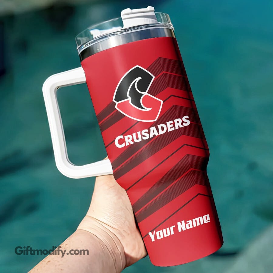 Crusaders Super Rugby Custom Stanley Cup 40 oz 30 oz Tumbler With HandleTVC2301182