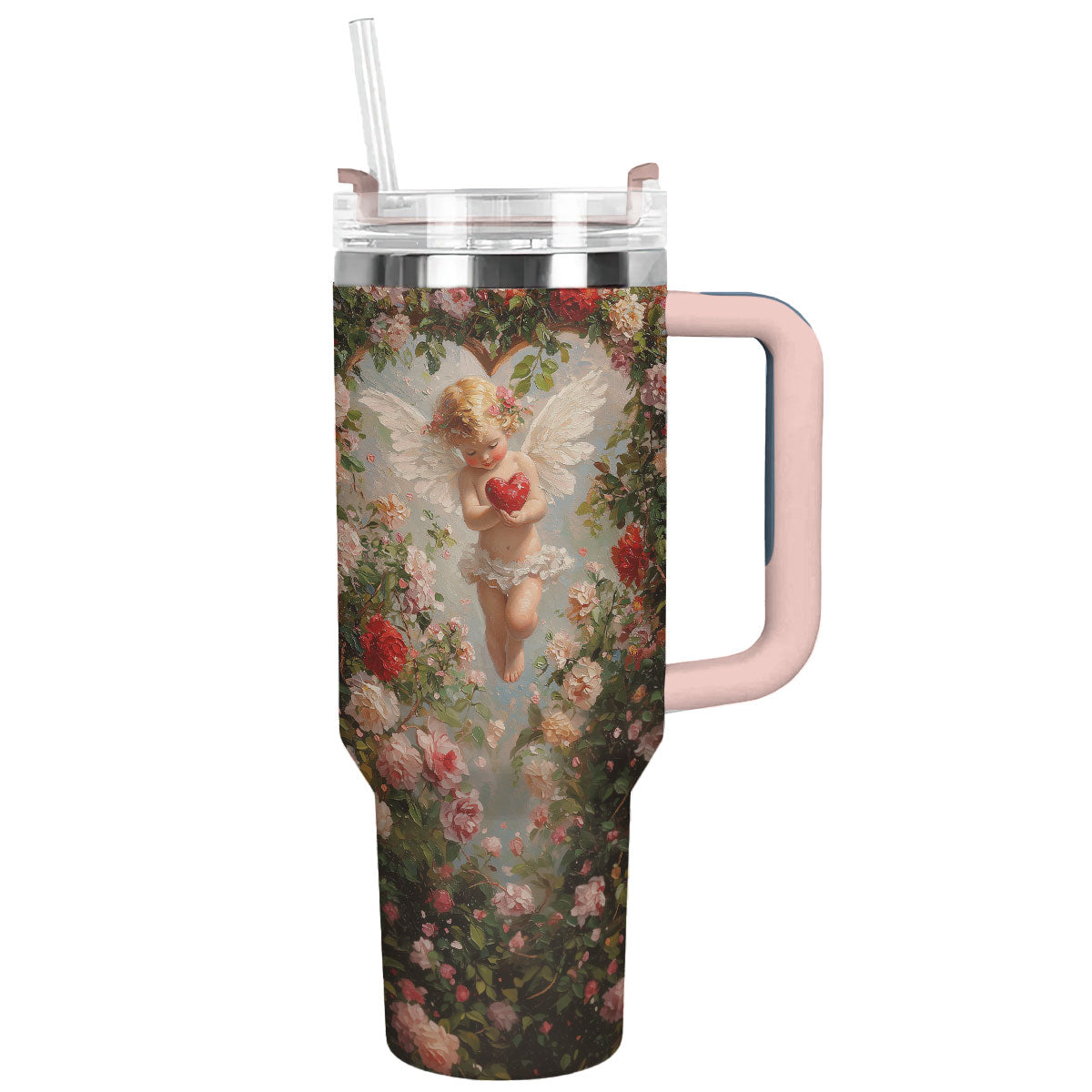 Cupidâ€™s Garden Love Custom Stanley Cup 40 oz 30 oz Tumbler With HandleTVC2301306