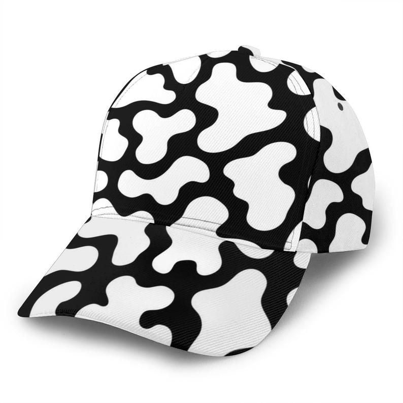 Curved Edge Baseball Cap 3D Abstract Endless Texture Animal Skin Camouflage, Gift Trucker Hats Custom Hats Gifts For Men & Women