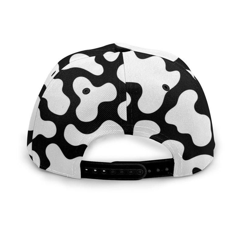 Curved Edge Baseball Cap 3D Abstract Endless Texture Animal Skin Camouflage, Gift Trucker Hats Custom Hats Gifts For Men & Women