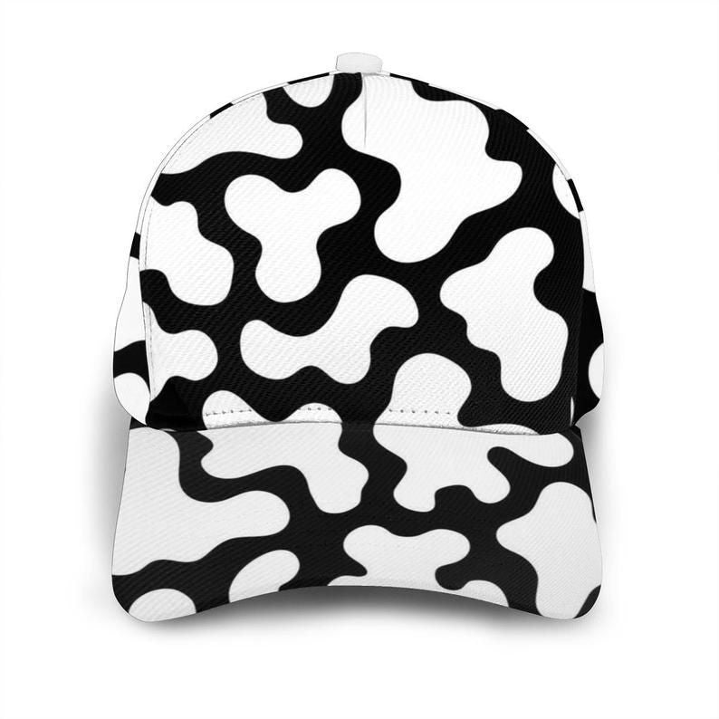 Curved Edge Baseball Cap 3D Abstract Endless Texture Animal Skin Camouflage, Gift Trucker Hats Custom Hats Gifts For Men & Women