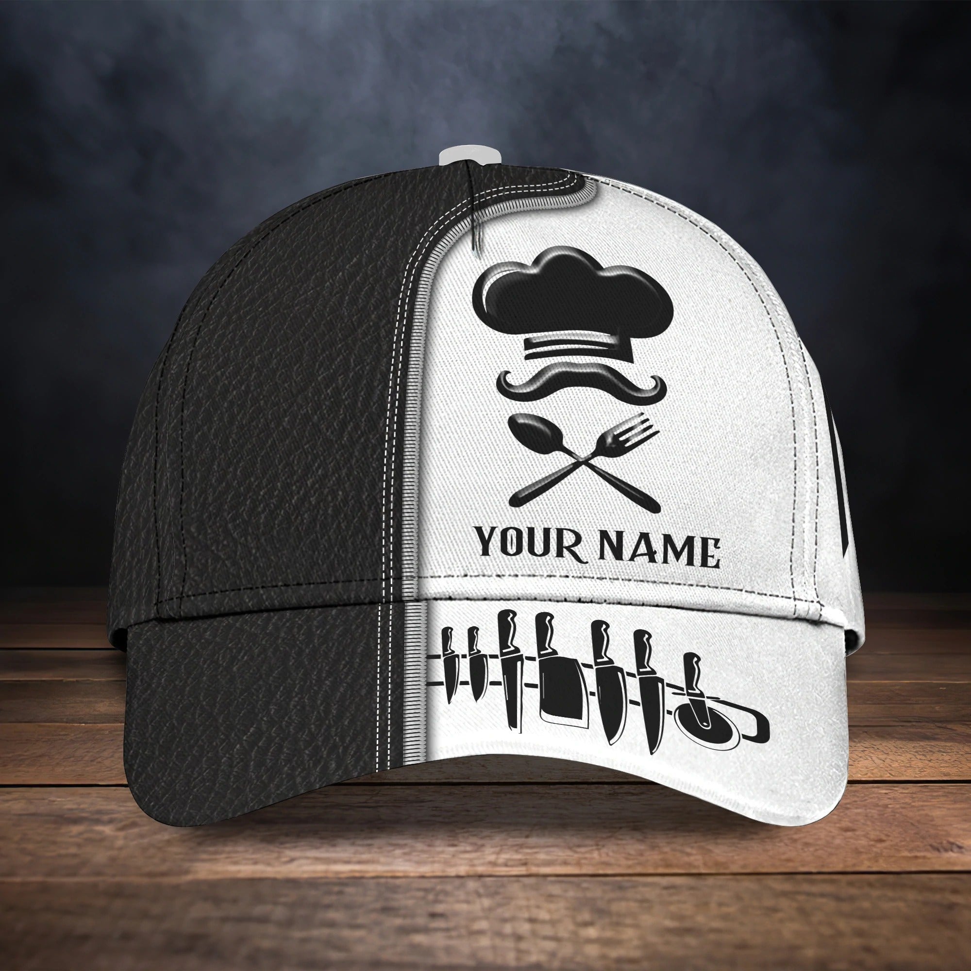 Custom 3D All Over Print Baseball Cap For Master Chef, Chef Baseball Cap, Hat, Birthday Present For Master Chef Trucker Hats Custom Hats Gifts For Men & Women