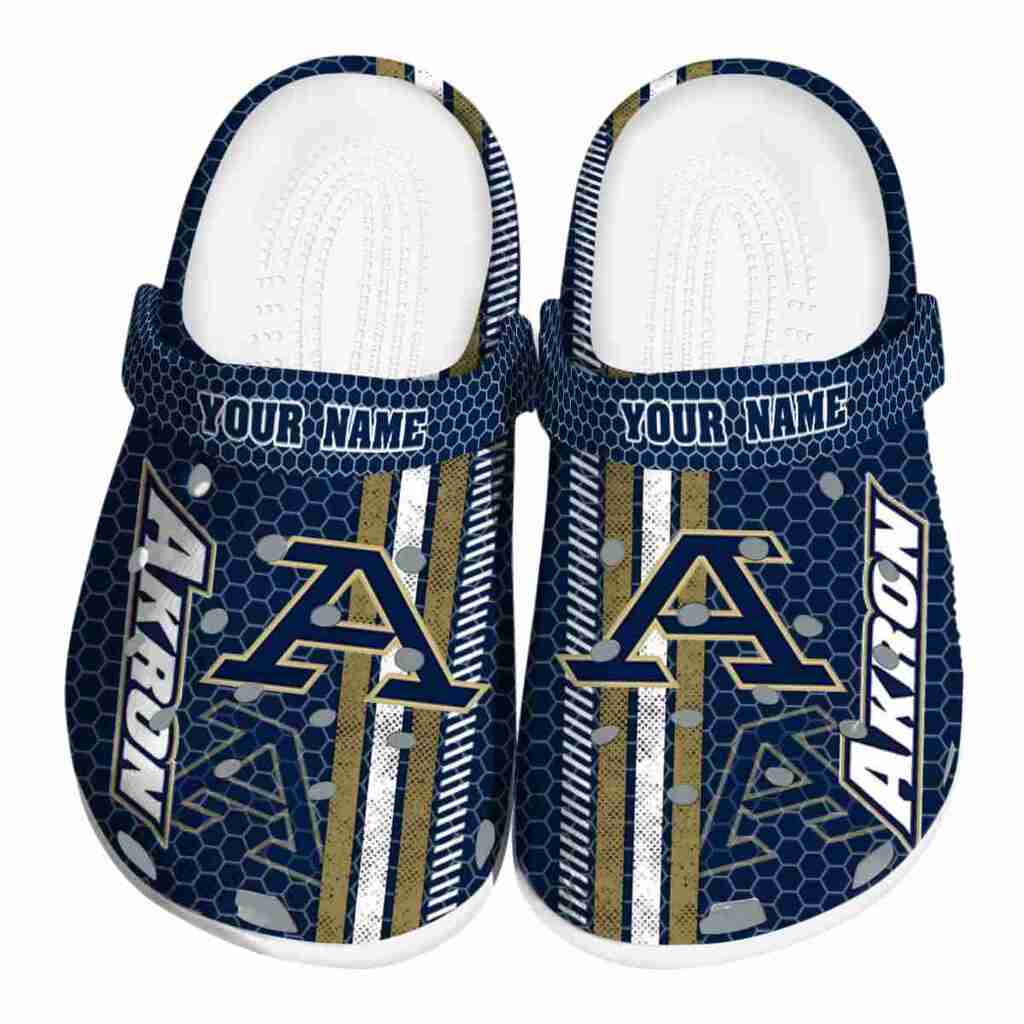 Custom Akron Zips Contrasting Stripes ClogTVC1801741