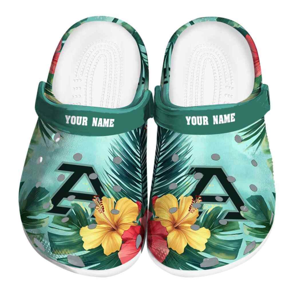Custom Akron Zips Tropical Vibes ClogTVC1801755