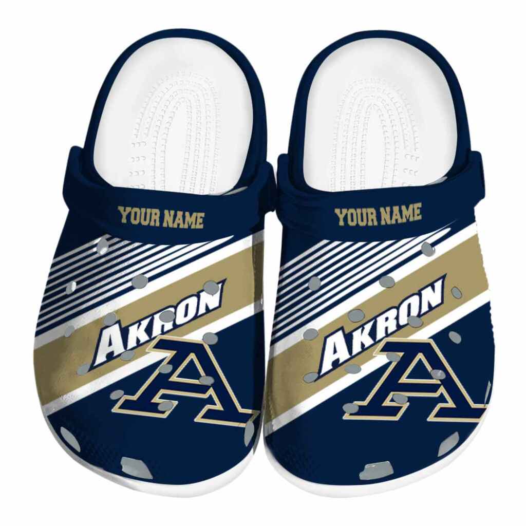 Custom Akron Zips Vibrant Dual-Tone ClogTVC1801777
