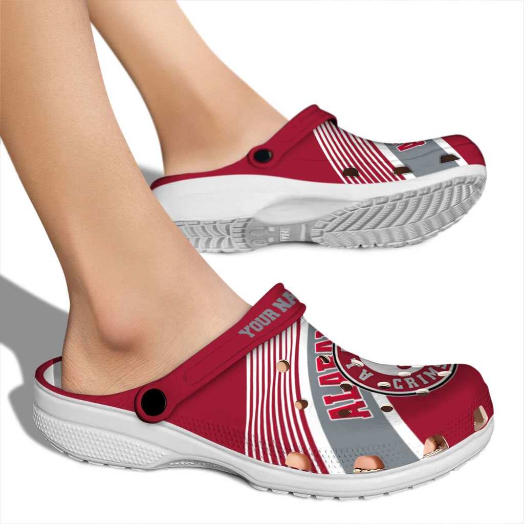 Custom Alabama Crimson Tide Vibrant Dual-Tone ClogTVC1801974 - Image 2