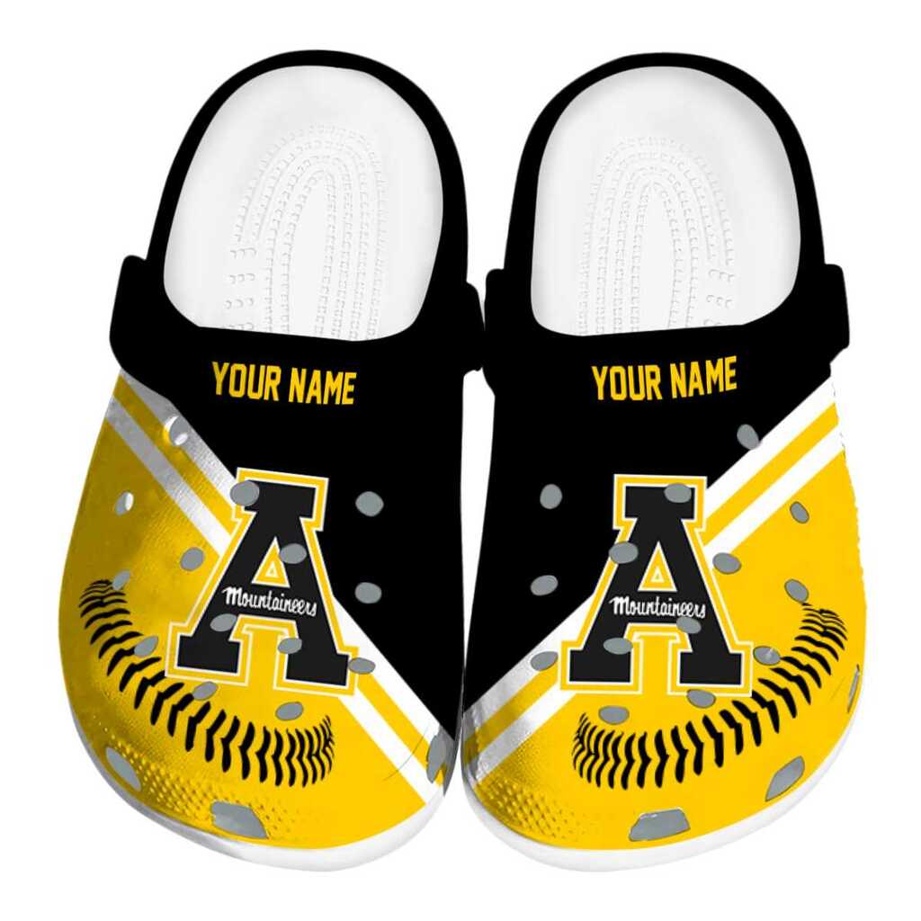 Custom Appalachian State Mountaineers Baseball Motif ClogTVC1801800