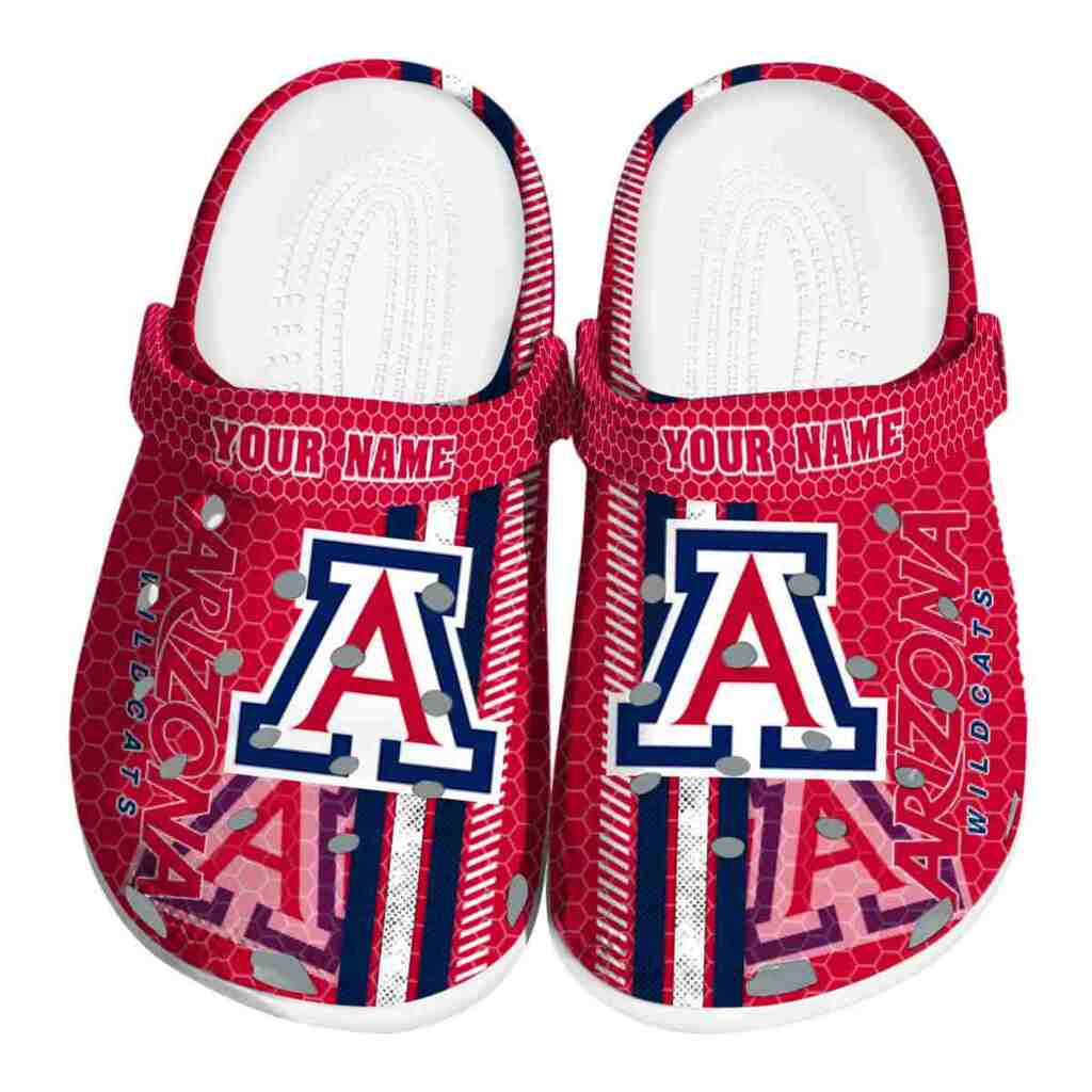 Custom Arizona Wildcats Contrasting Stripes ClogTVC1801980