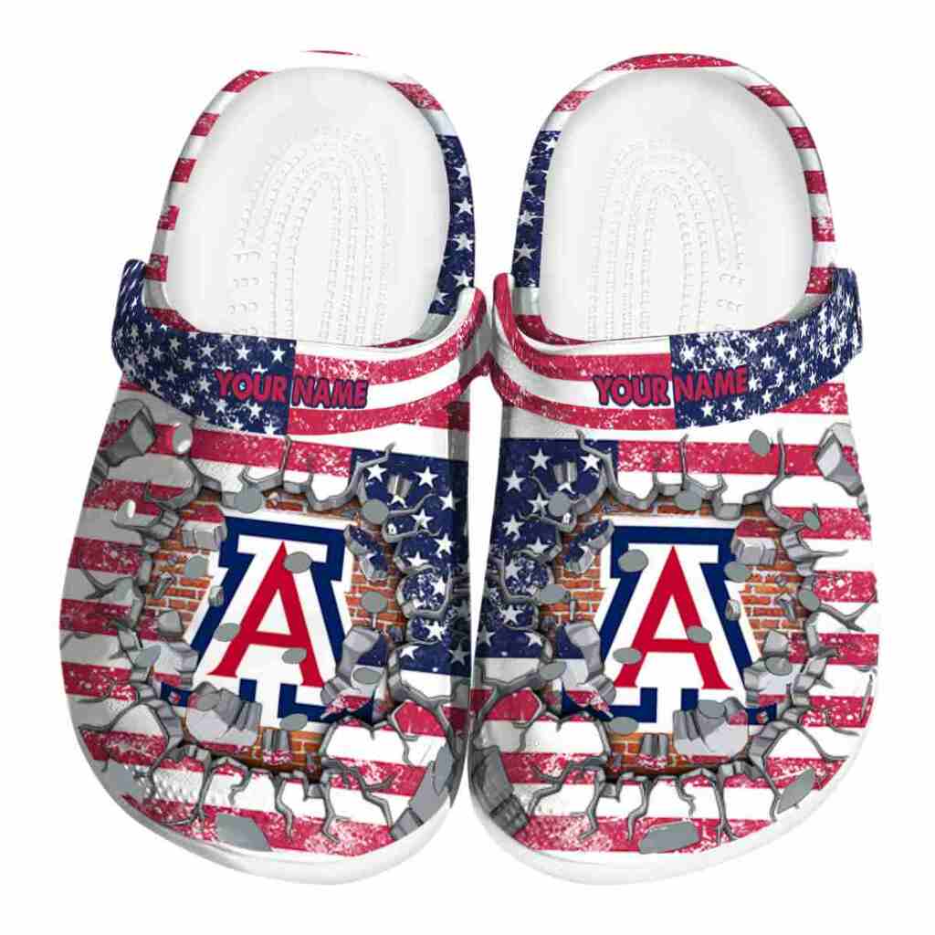 Custom Arizona Wildcats Freedom Splinter ClogTVC1801980