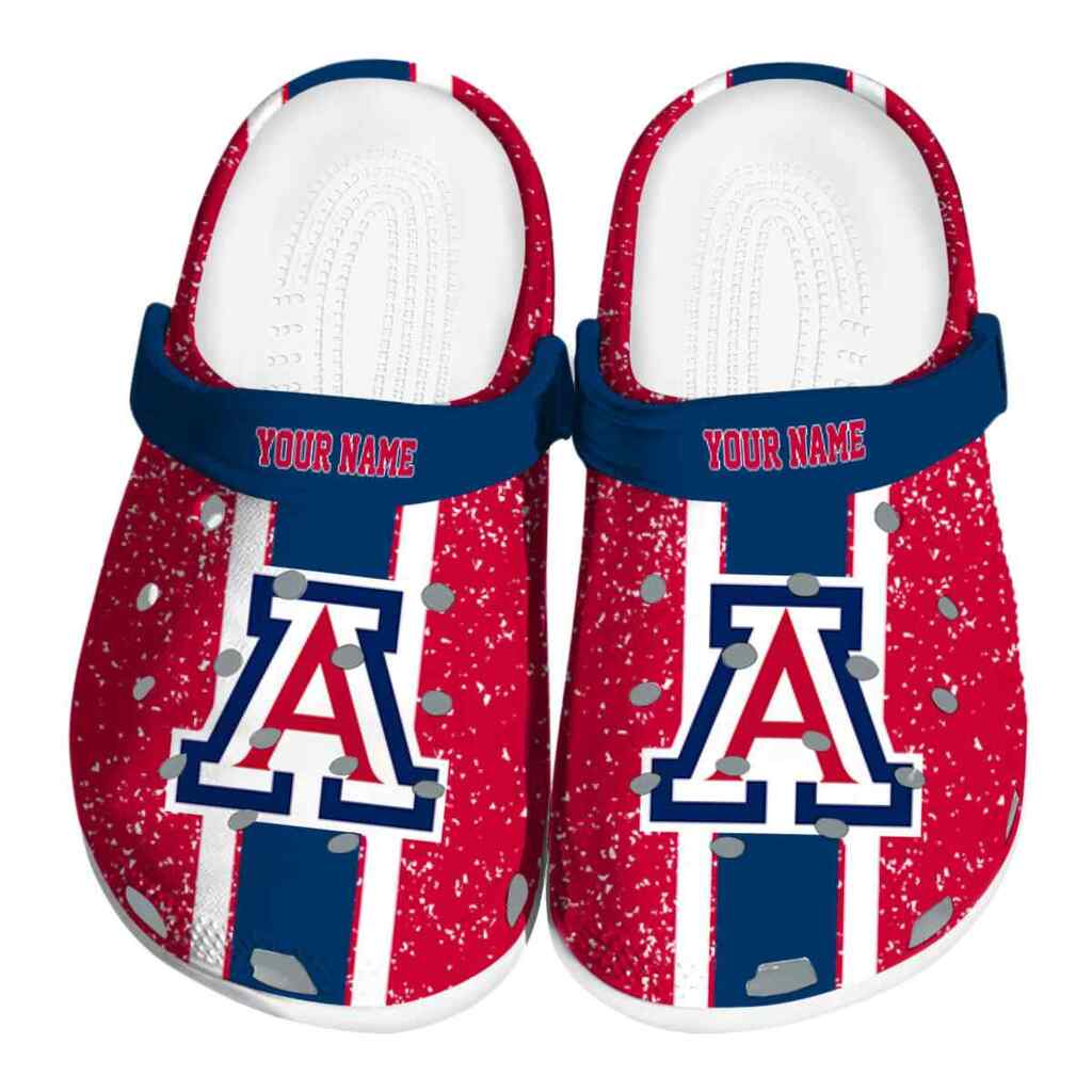 Custom Arizona Wildcats Vertical Stripes ClogTVC1801979