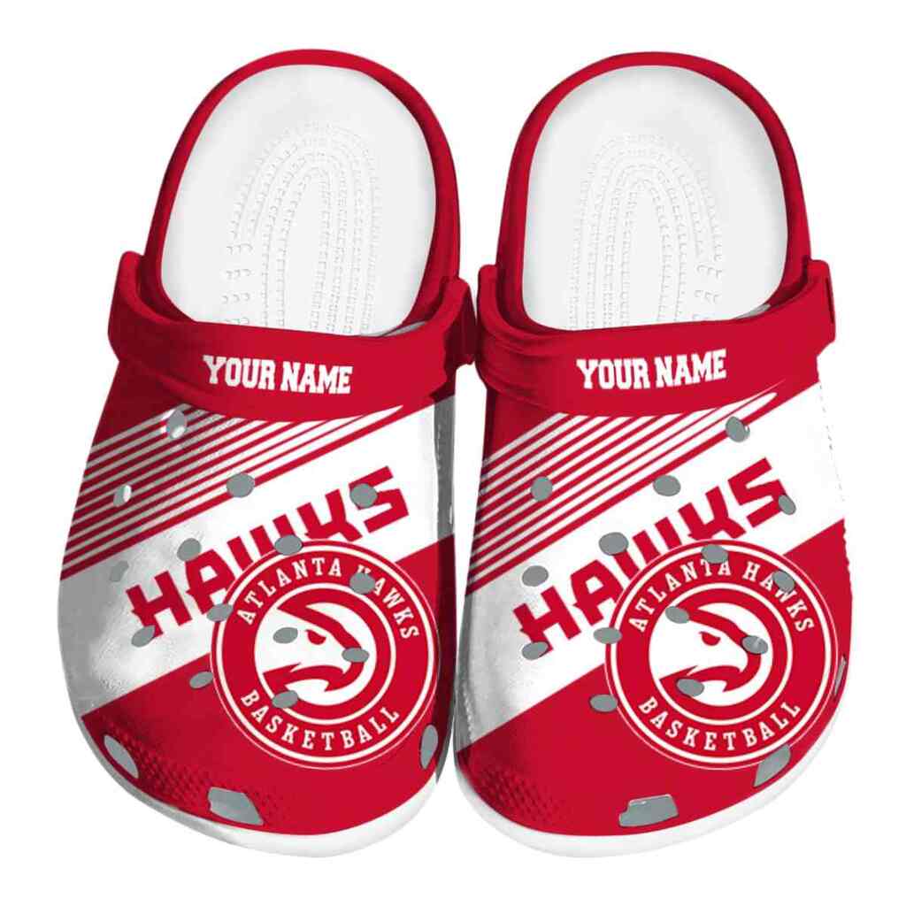 Custom Atlanta Hawks Vibrant Dual-Tone ClogTVC1801709