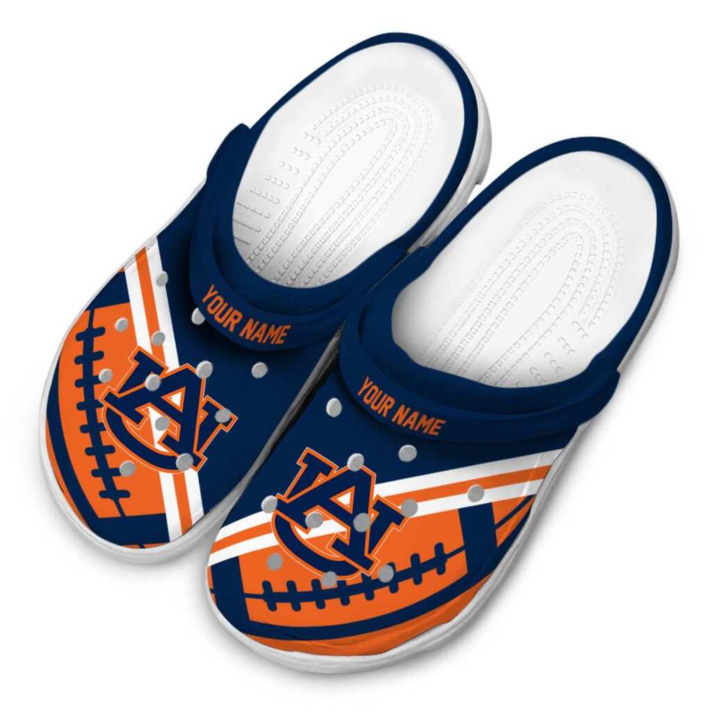 Custom Auburn Tigers Football Motif ClogTVC1801981 - Image 4