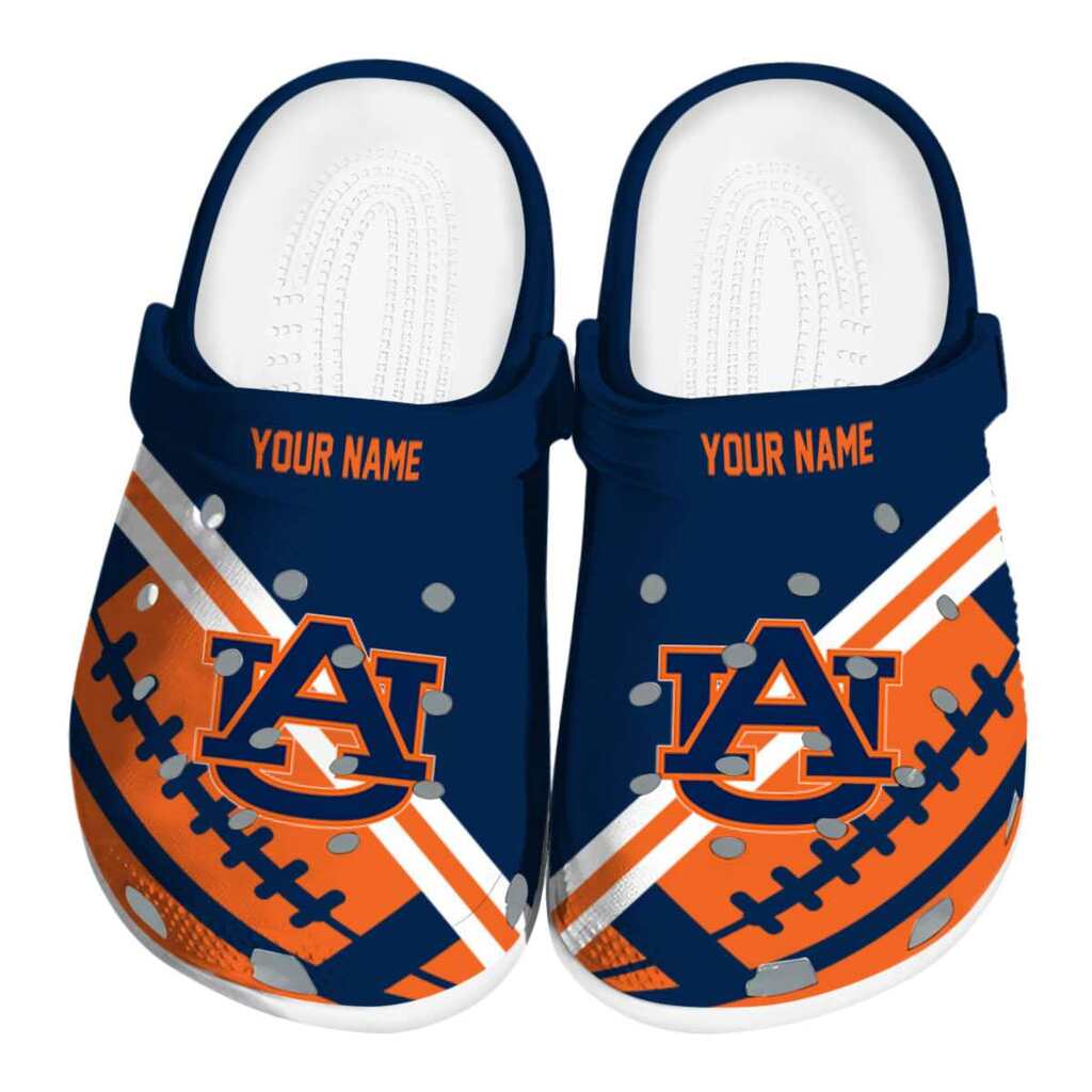 Custom Auburn Tigers Football Motif ClogTVC1801981