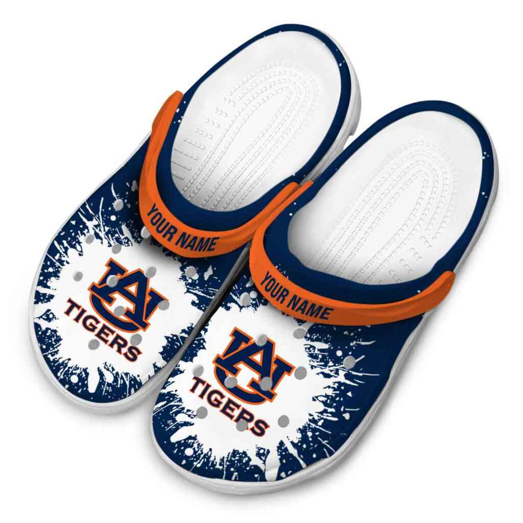 Custom Auburn Tigers Splash Art ClogTVC1801981 - Image 4