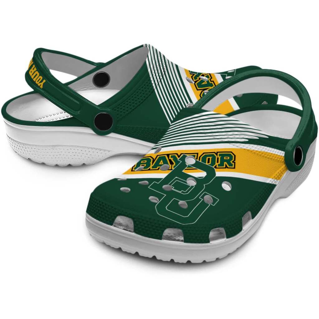 Custom Baylor Bears Vibrant Dual-Tone ClogTVC1801778 - Image 3